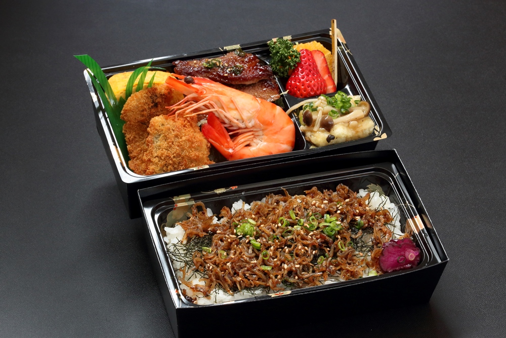 お持ち帰り弁当(2段) ちりめんじゃこ